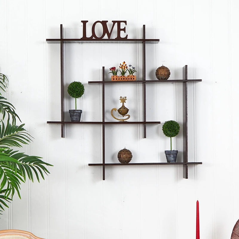 32" Floating Wall Shelves