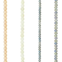 Pastel Pink & Purple Faceted Glass Rondelle Beads by Bead Landing™