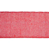 2.5" x 15ft. & White Herringbone Wired Ribbon by Celebrate It