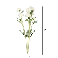 White Daisy Spray, 4ct.