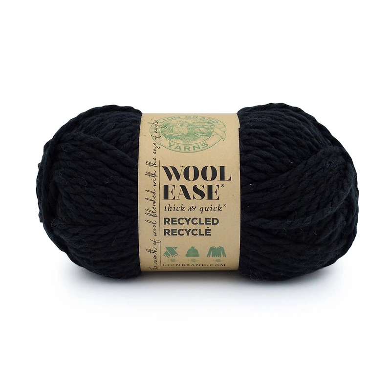 Lion Brand® Wool-Ease® Thick & Quick® Recycled Solid Yarn
