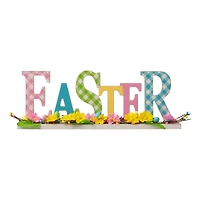 Glitzhome® 16" Wooden Easter Table Décor