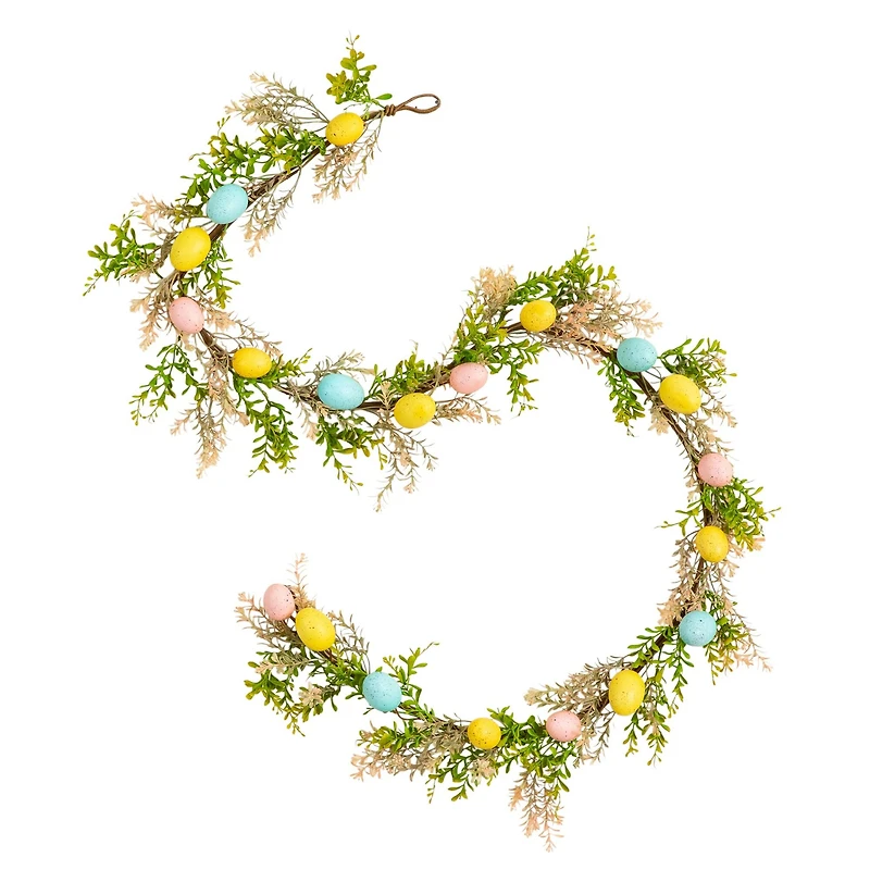 6ft. Artificial Easter Egg Garland