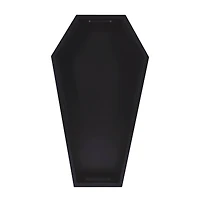 15" Black Coffin Serving Tray by Makery™