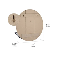 14" Make Beer Not War Wall Mounted Bottle Opener