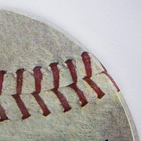 American Art Décor™ 15" Baseball Dome Metal Sign