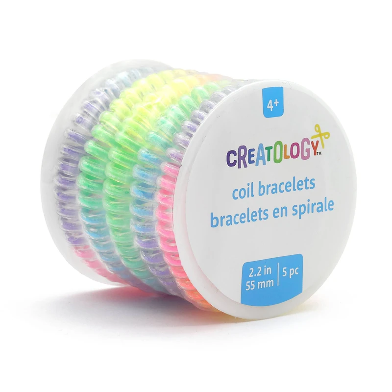 Rainbow Coil Bracelets by Creatology™