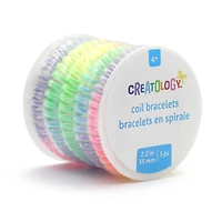 Rainbow Coil Bracelets by Creatology™
