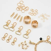 Gold Keychain-Making Findings Kit by Bead Landing™