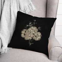 Moody Hydrangeas 18" x 18" Indoor/Outdoor Pillow