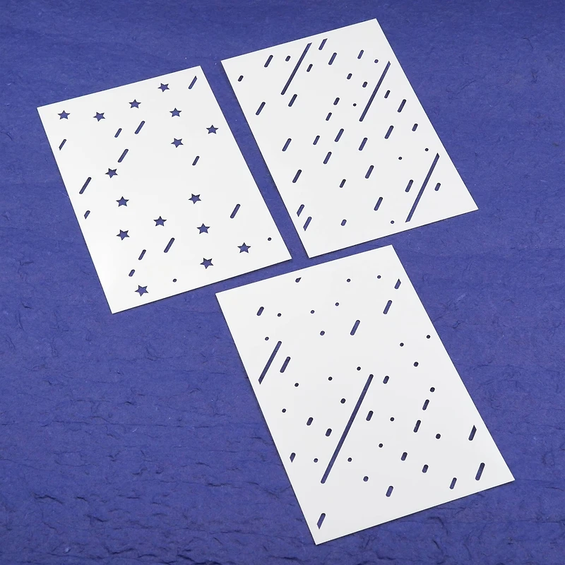 Star Pattern Layering Stencils by Recollections™