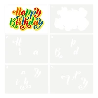Happy Birthday Layering Stencils by Recollections™