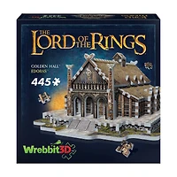 The Lord of the Rings - Golden Hall - Edoras 3D Puzzle: 445 Pcs