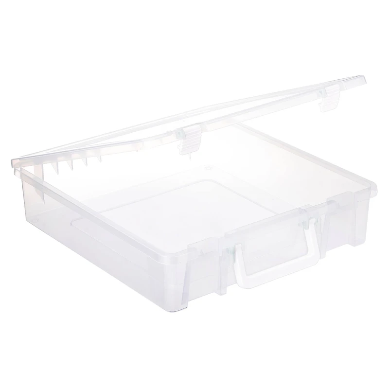 12" x 12" Latching Storage Case by Simply Tidy™