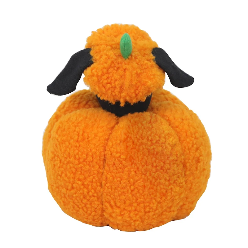 7.25" Stuffed Dog Jack-o'-Lantern Tabletop Décor by Ashland®