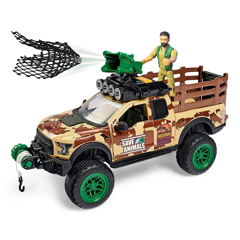 Dickie Toys Light & Sound Park Ranger Playset