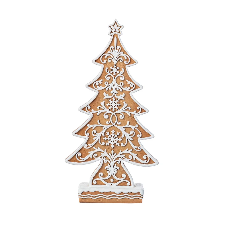 Glitzhome® 14.5" Resin Christmas Tree Table Decor