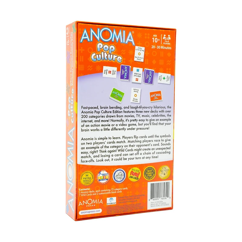 Anomia - Pop Culture Edition