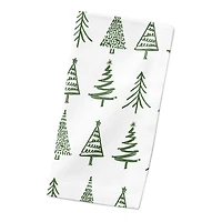 Doodle Tree 10x10 Cotton Twill Napkin