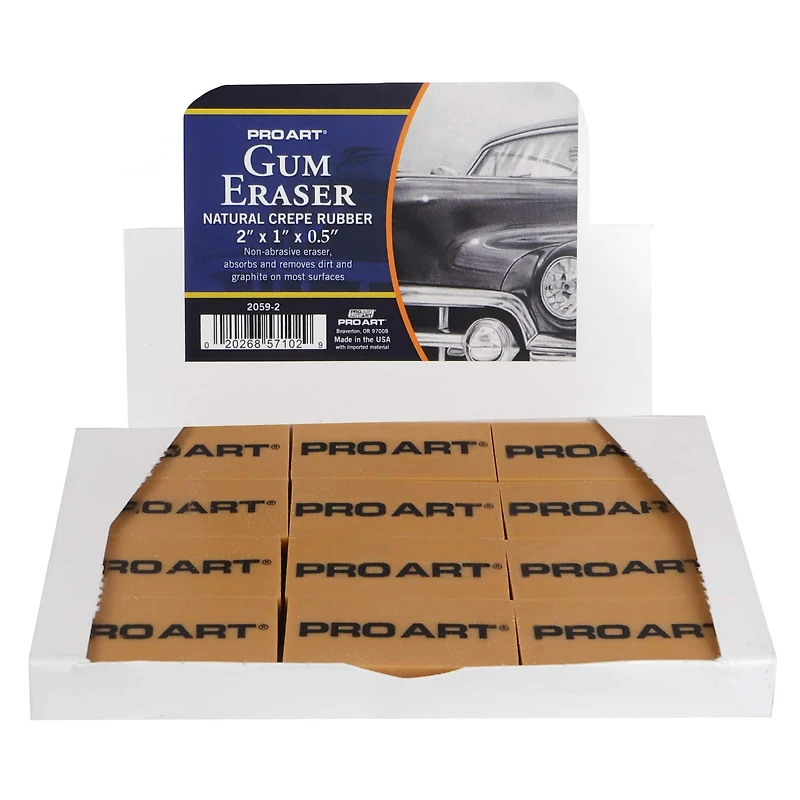 Pro Art® Art Gum Eraser, 12ct.