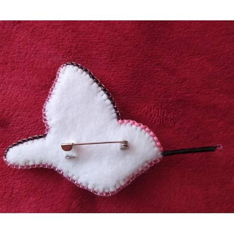 Crystal Art Beadwork Kit For Creating Brooch Fly Bird