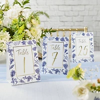 Kate Aspen® Blue Willow Wedding Table Numbers 1-25