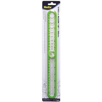Helix® Circle Ruler, 12"