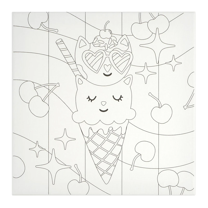 Cat Canvas Painting Kit by Creatology™