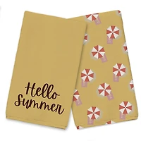 Hello Summer Tea Towel Set