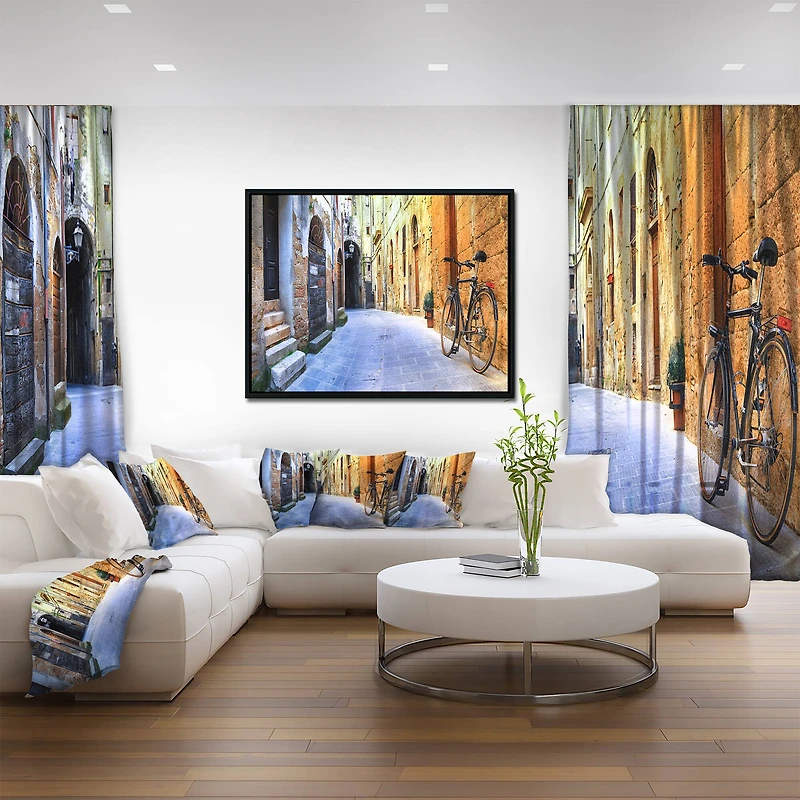 Designart - Pictorial Street of Old Italy