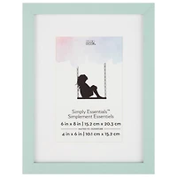 12 Pack: Teal Linear Frame with Mat, Simply Essentials™ by Studio Décor®