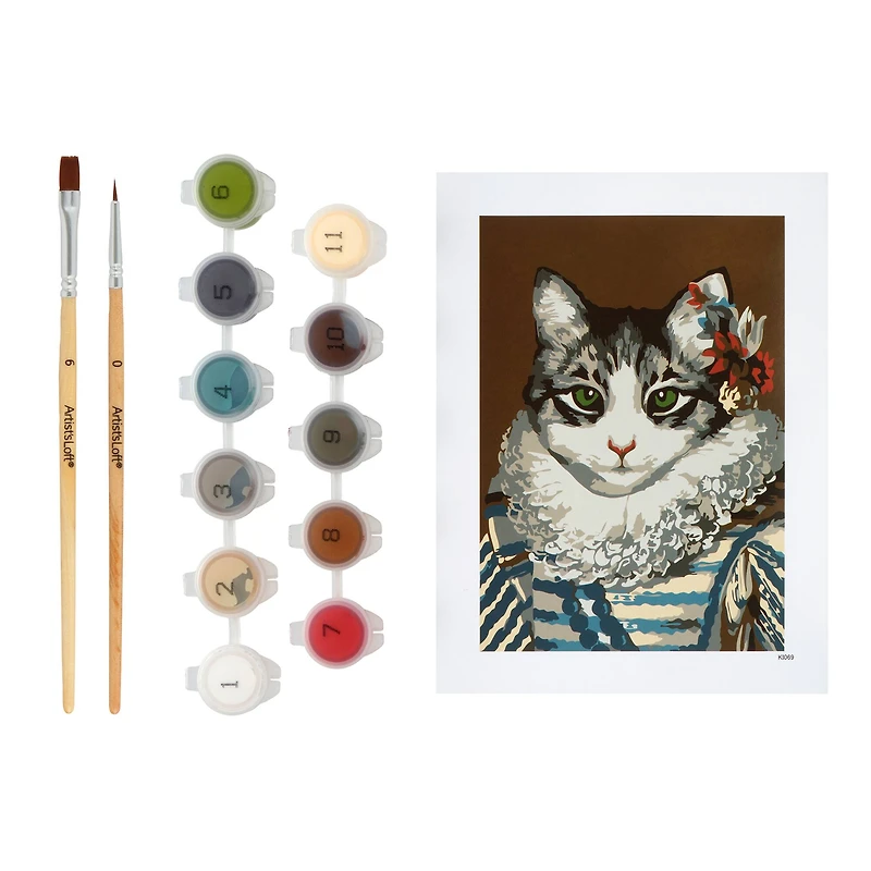 Royal Kitty Paint-by-Number Framed Mini by Artist's Loft®