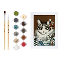 Royal Kitty Paint-by-Number Framed Mini by Artist's Loft®
