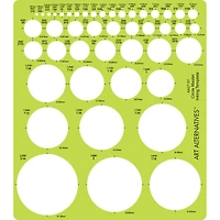 6 Pack: Art Alternatives Professional Circle Master Template