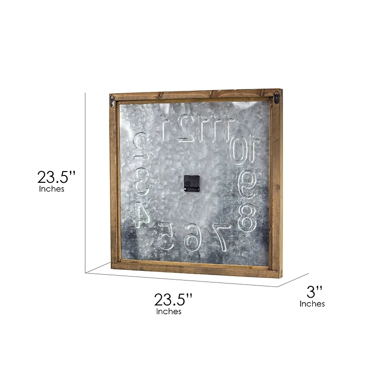 Old Town Clock 1862 Oversized Hanging Wall Clock 23"