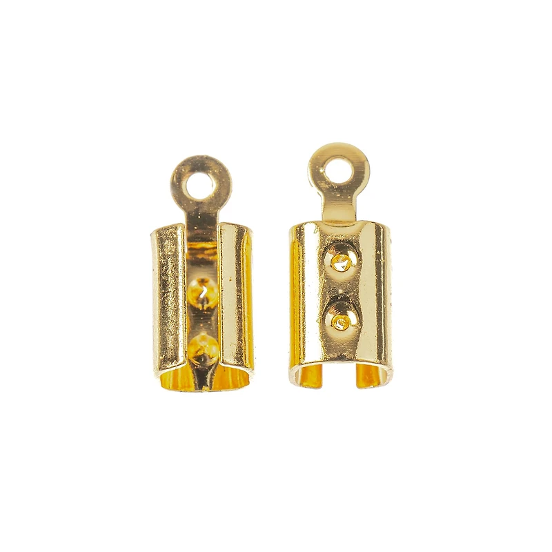 12mm Metal Cord End Crimps