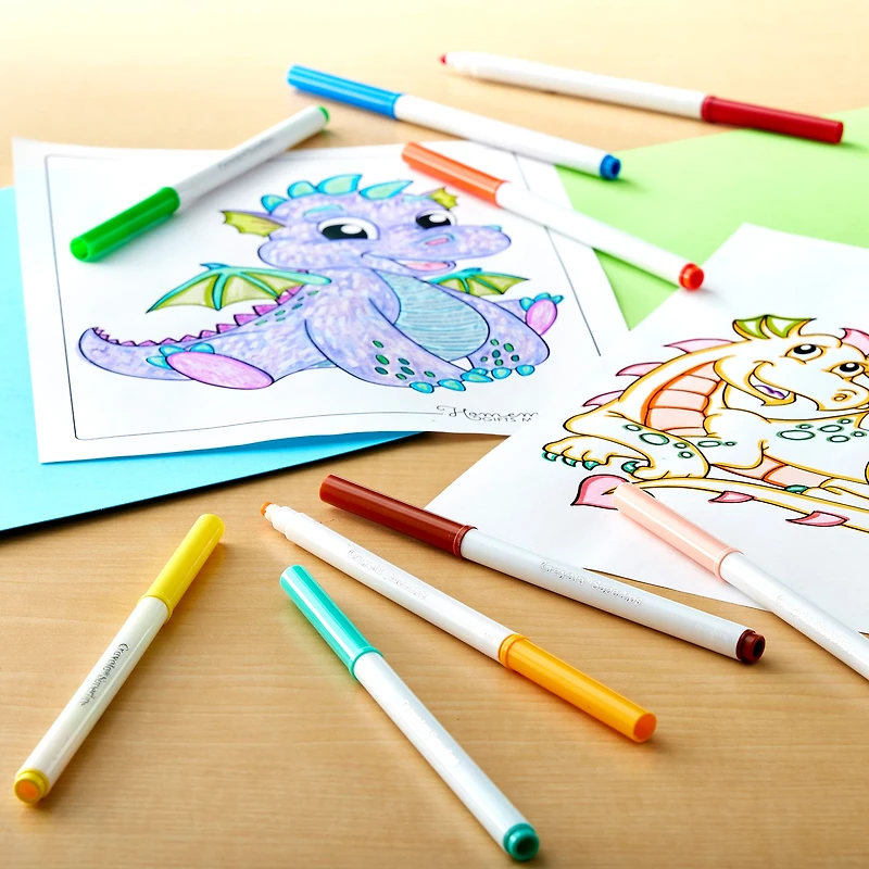 8 Packs: 50 ct. (400 total) Crayola Super Tips Washable Markers