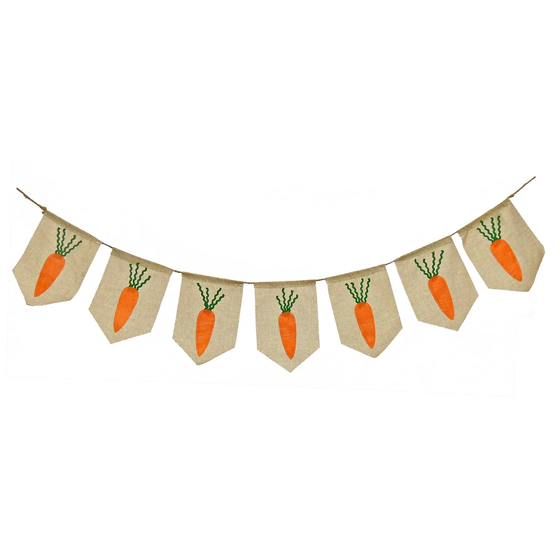 70'' Carrots Easter Banner