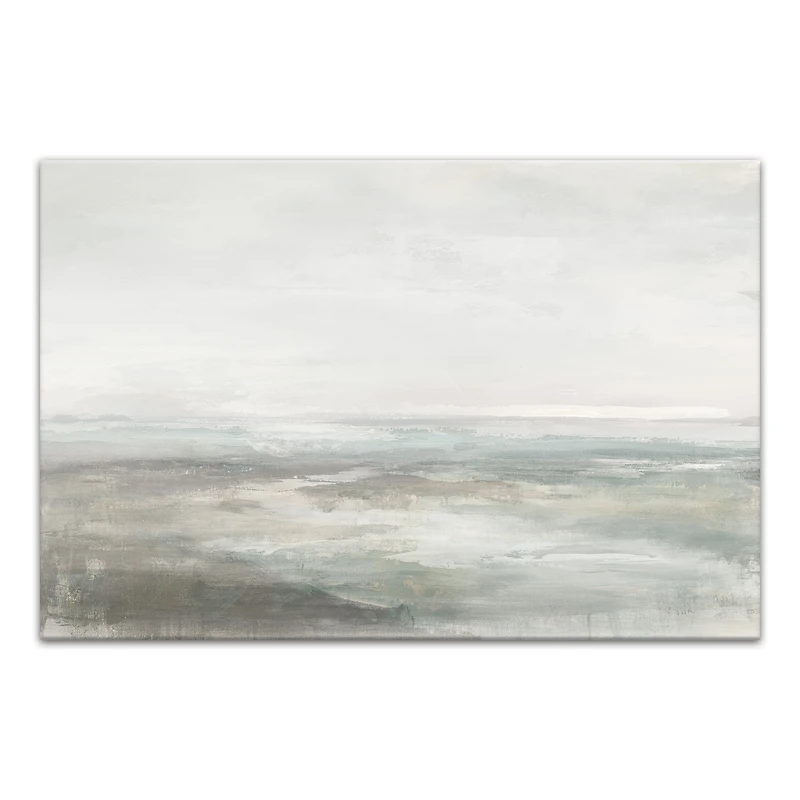 Abstract Seascape 30" x 20" Canvas Wall Art
