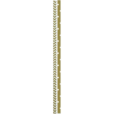 JAM Paper Gold Stripes & Dots Paper Straws, 48ct.