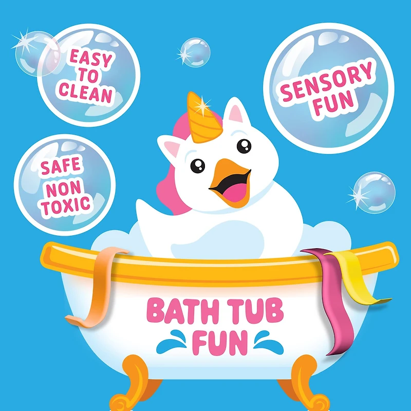 Faber-Castell® Soap Noodles Unicorn Spaghetti Bathtub Set