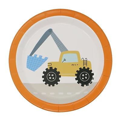 7" Construction Paper Snack Plates, 10ct. by Celebrate It™
