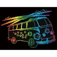 Diamond Dotz® Intermediate Cool Combi with Frame Diamond Painting Kit