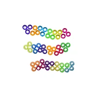 9 Packs: 2,300 ct. (20,700 total) Rainbow Pony Beads Set by Creatology™