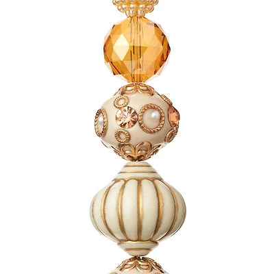 12 Pack: Vintage Shimmer Multicolored Strung Beads by Bead Landing™