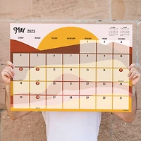 TF Publishing Large 2025 Landscapes Monthly Blotter Desk Pad Calendar