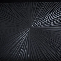 Set of 3" Black Wood Contemporary Trays, 3" x 16" x 10"