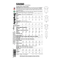 Simplicity® Pattern CS9280 (3-4-5-6-7-8)