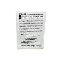 Lama Li Liasse White Soft Cover Handmade Book