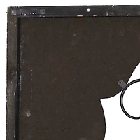 Cream & Brown French Wood & Metal Wall Décor